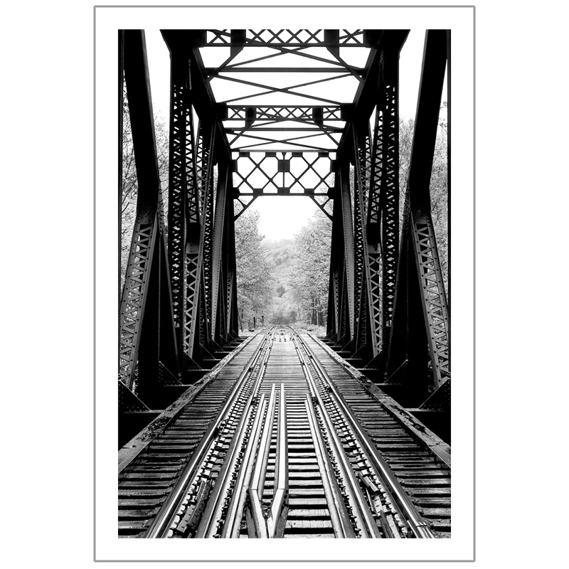 Fourth Iron Train Bridge 28”x40”