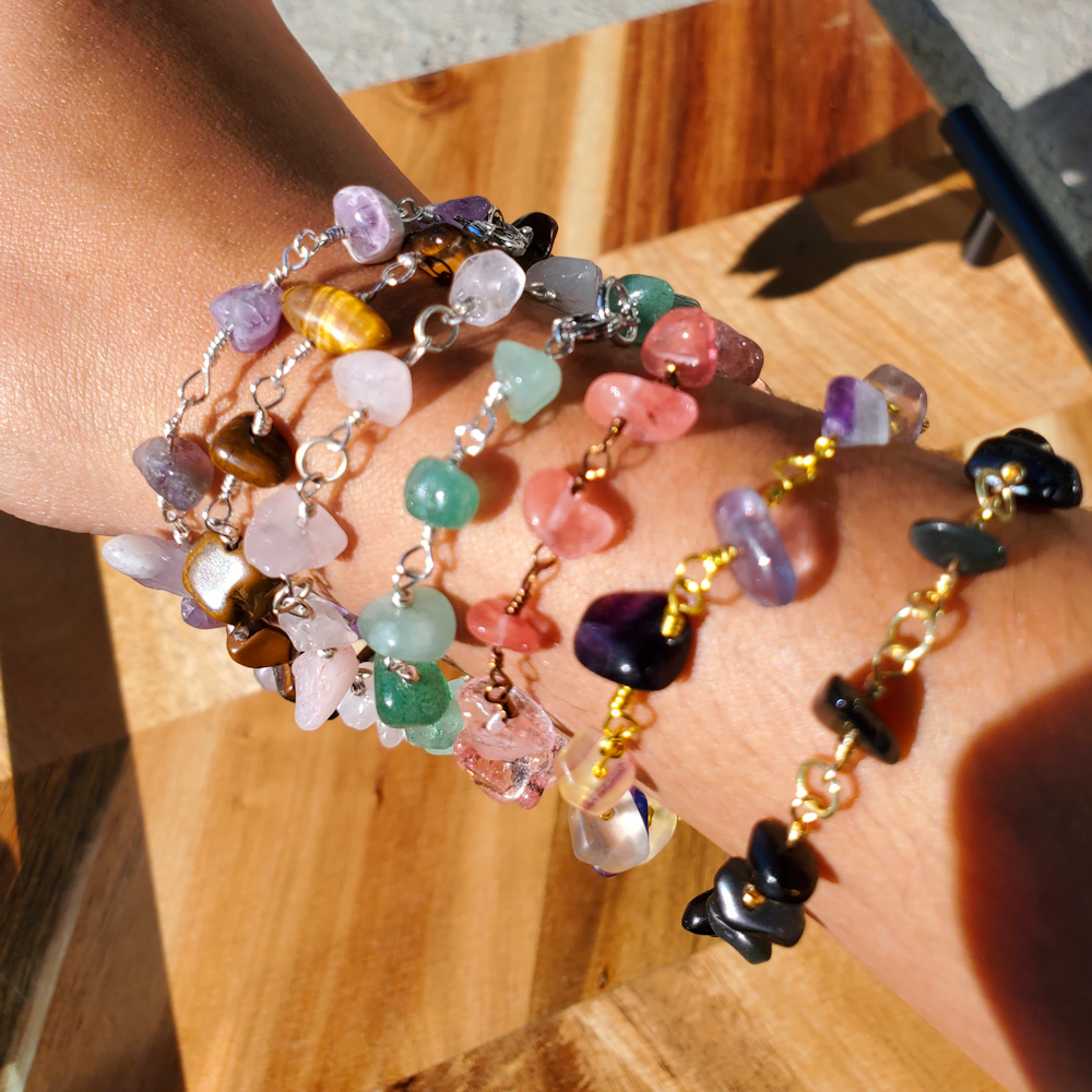 Dancing Crystals Bracelet