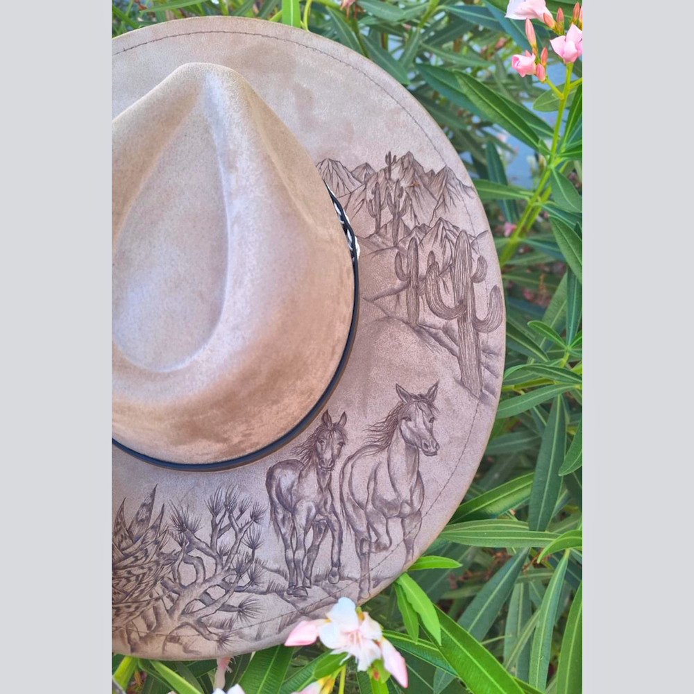 Horses in the desert - Image 3