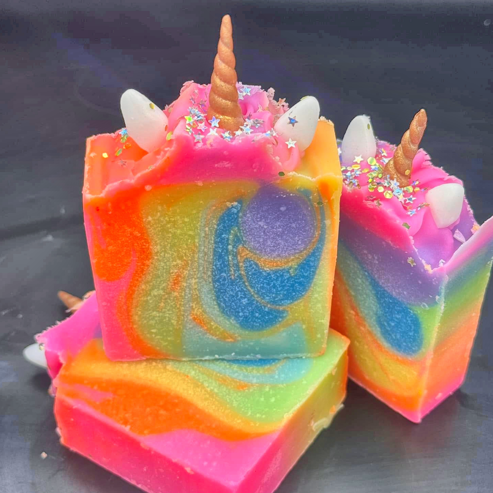 Rainbow Wish Handmade Soap