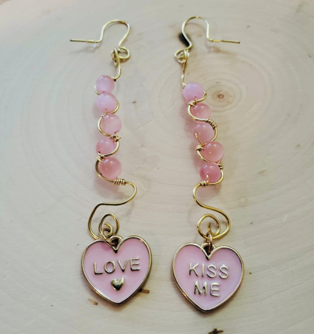 Spiral to Love Earrings