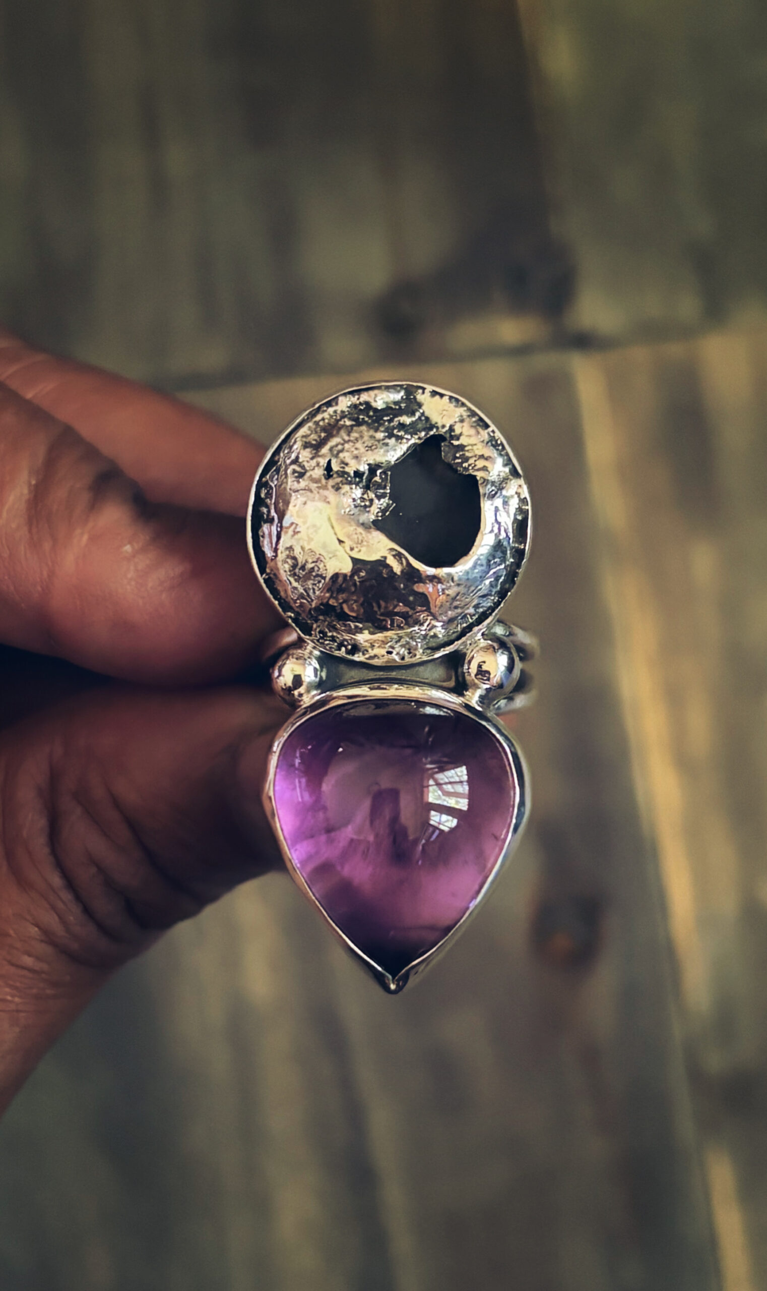 Queen Mother Amethyst Ring size 7