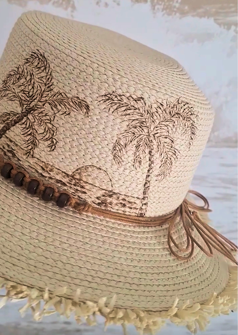 Fringe & Breeze Sun Hat - Image 2